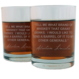  gift for whiskey lover, gift for bourbon lover, famous quote glasses